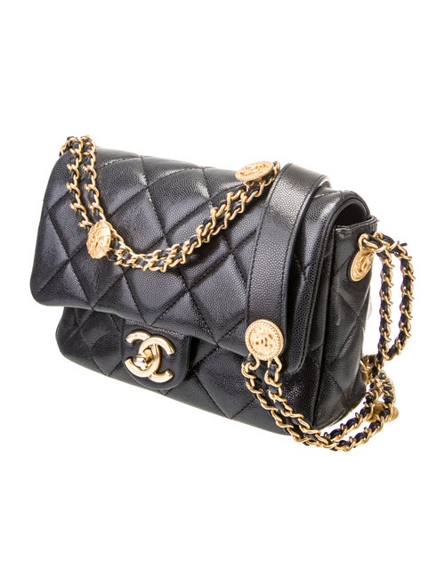 Chanel 2022 Rectangular Mini Twist Your Buttons Flap Bag