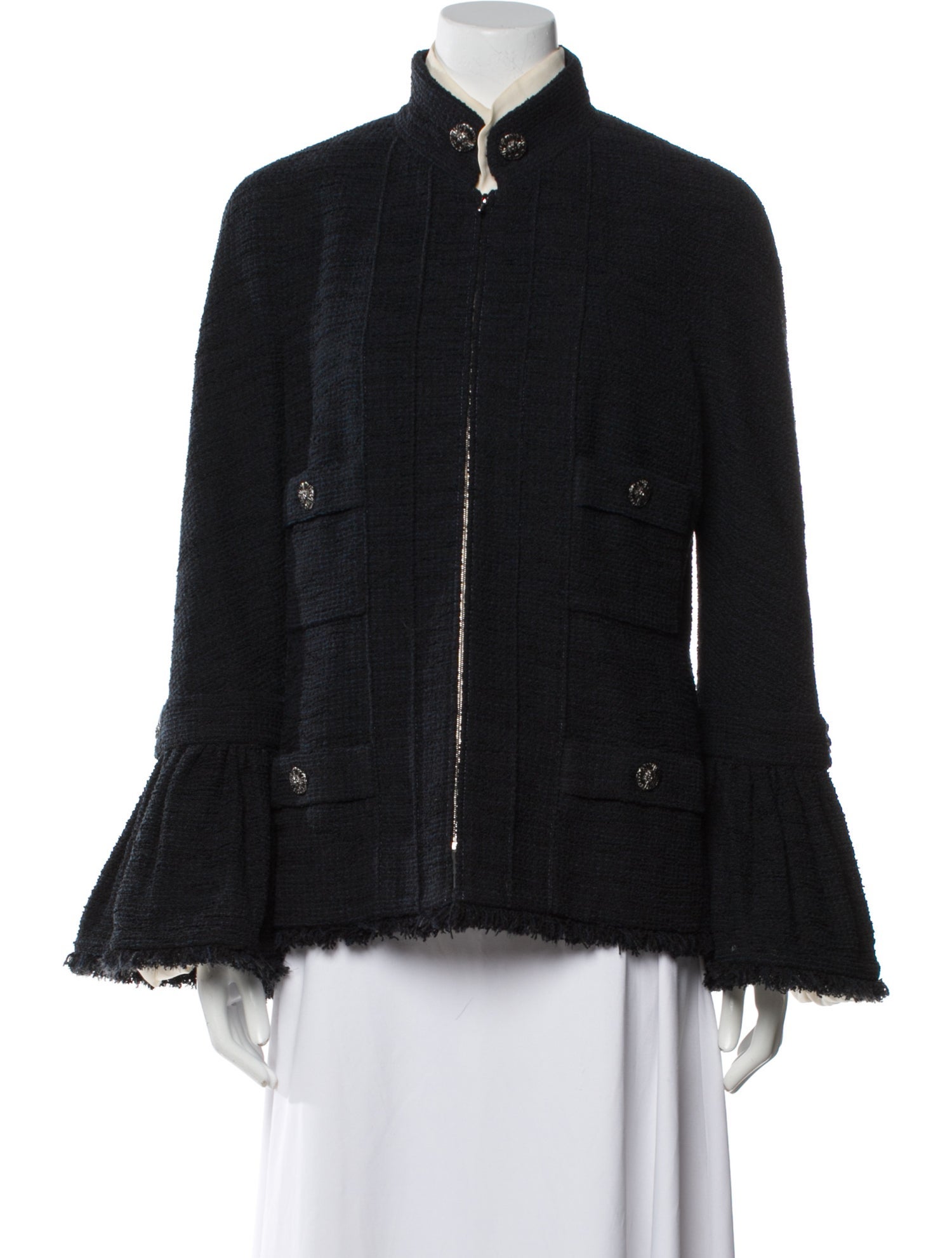 Chanel 2013 Plaid Print Jacket