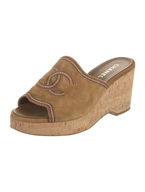 Chanel 2021 Interlocking CC Logo Slides