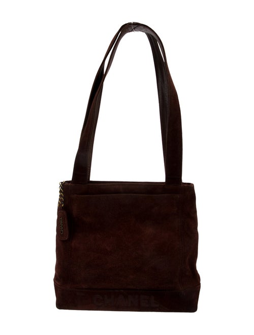 Chanel Suede LAX Tote
