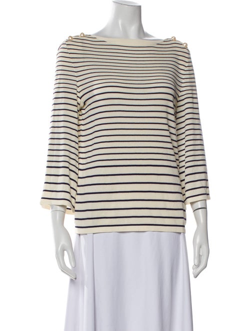 Chanel 2017 Striped Top