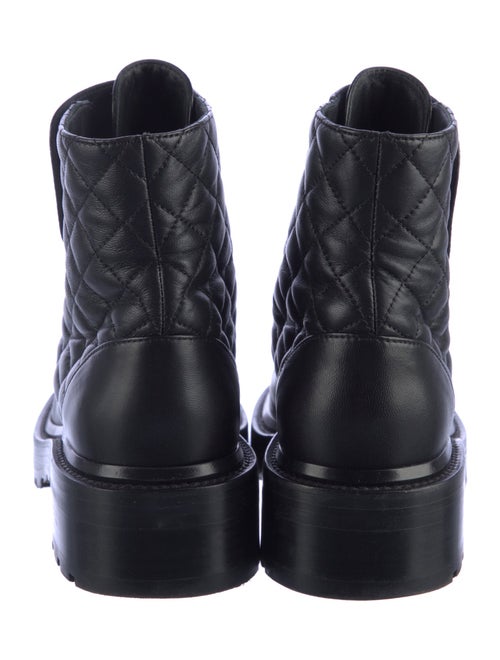 Chanel 2020 Interlocking CC Logo Combat Boots