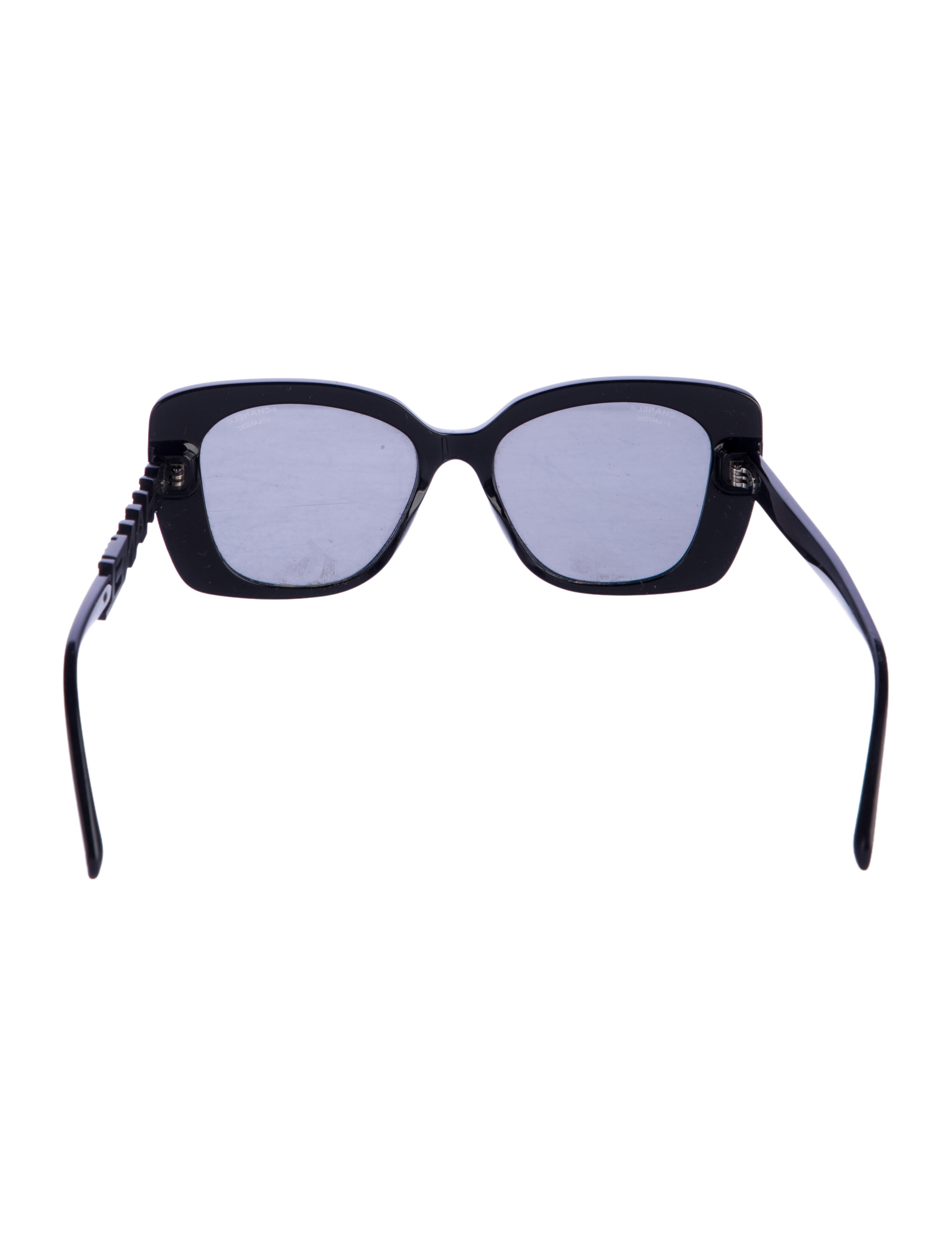 Chanel Interlocking CC Logo Oversize Sunglasses