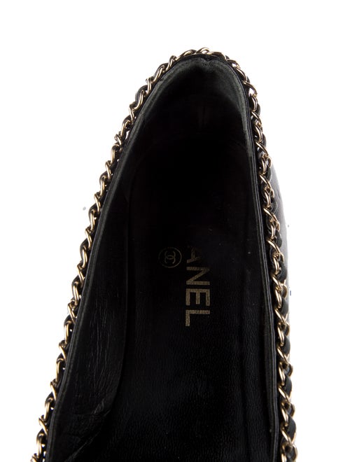 Chanel 2020 Interlocking CC Logo Flats