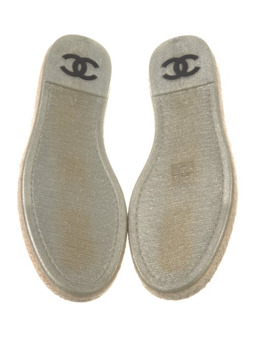 Chanel 2016 Interlocking CC Logo Espadrilles