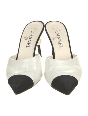 Chanel 2019 Interlocking CC Logo Mules