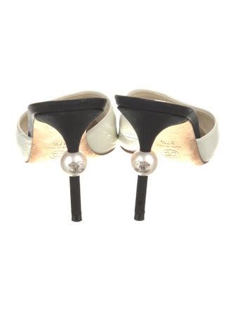 Chanel 2019 Interlocking CC Logo Mules