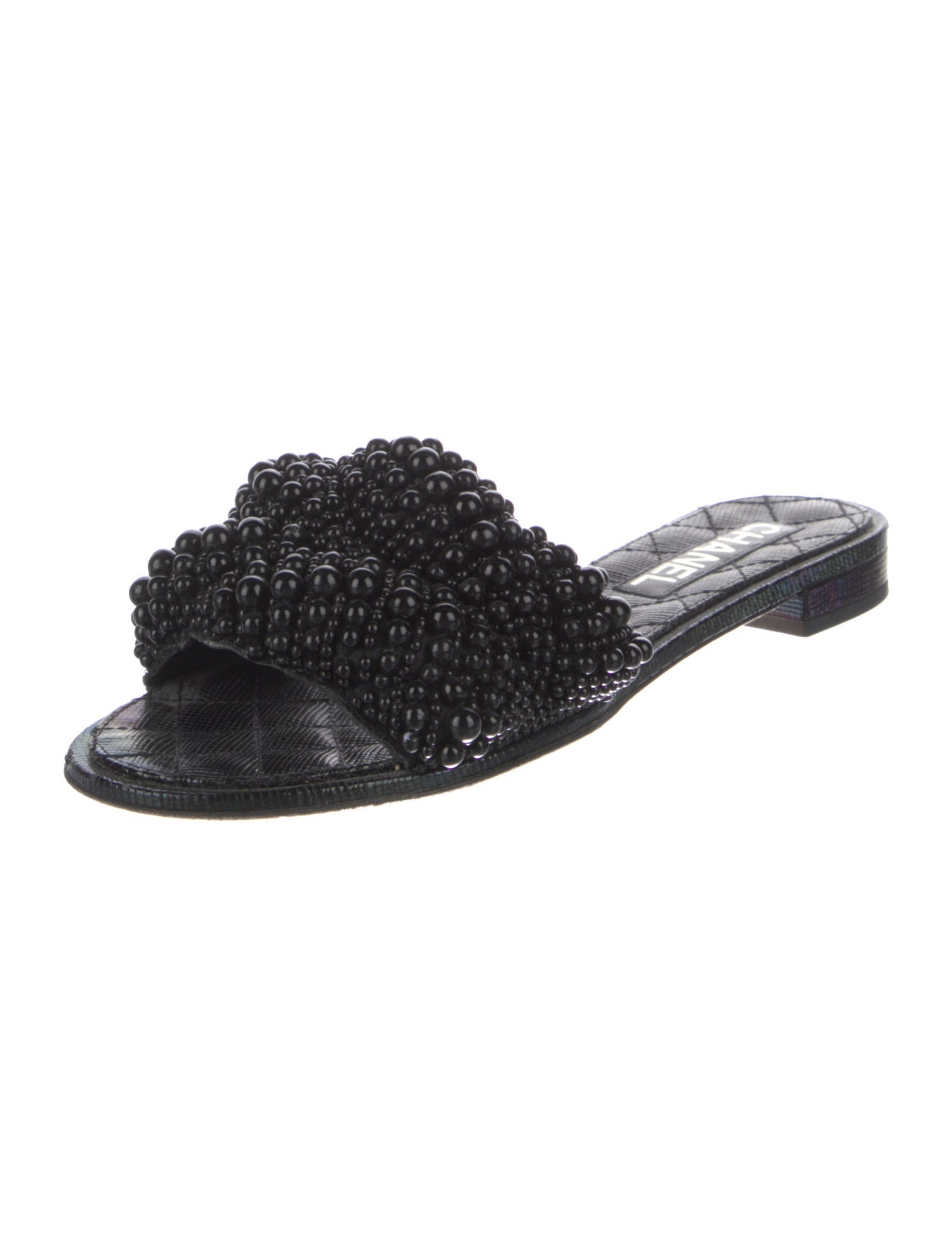 Chanel 2018 Interlocking CC Logo Slides