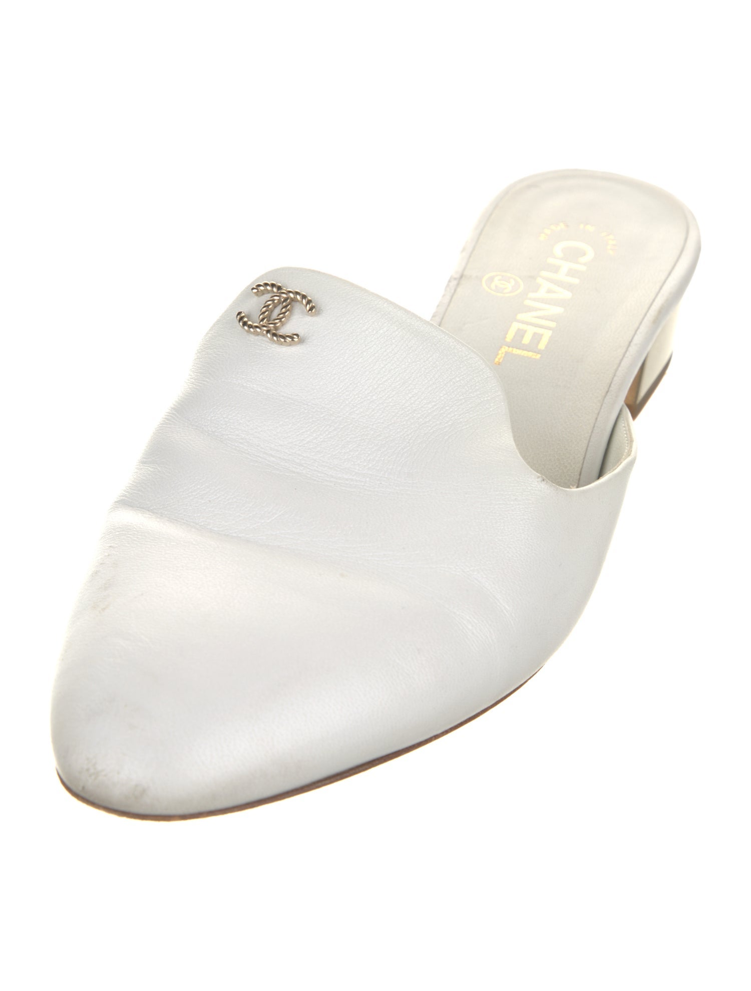 Chanel 2019 Interlocking CC Logo Mules