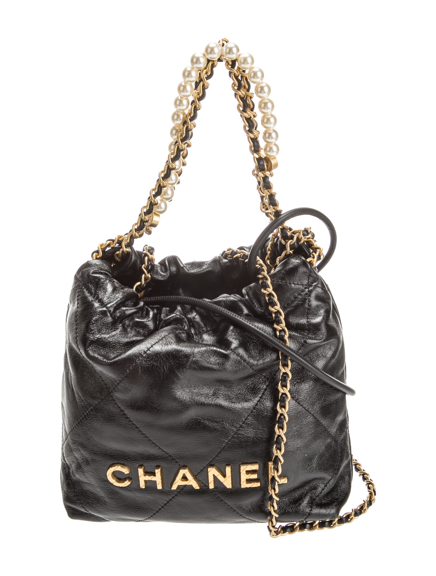 Chanel 2023 Mini Pearl 22 Hobo