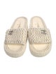 Chanel 2022 Interlocking CC Logo Espadrilles