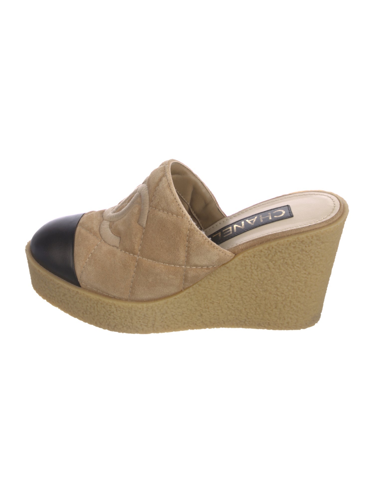 Chanel 2024 Interlocking CC Logo Mules