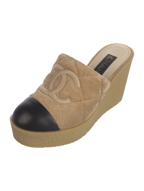 Chanel 2024 Interlocking CC Logo Mules