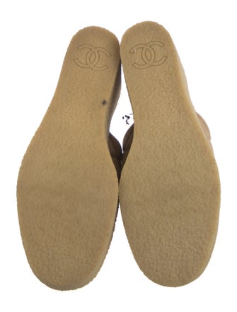 Chanel 2024 Interlocking CC Logo Mules