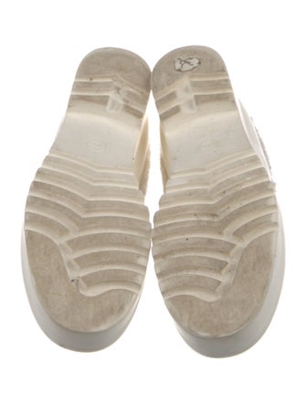 Chanel 2019 Interlocking CC Logo Combat Boots