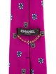 Chanel Silk Pattern Tie