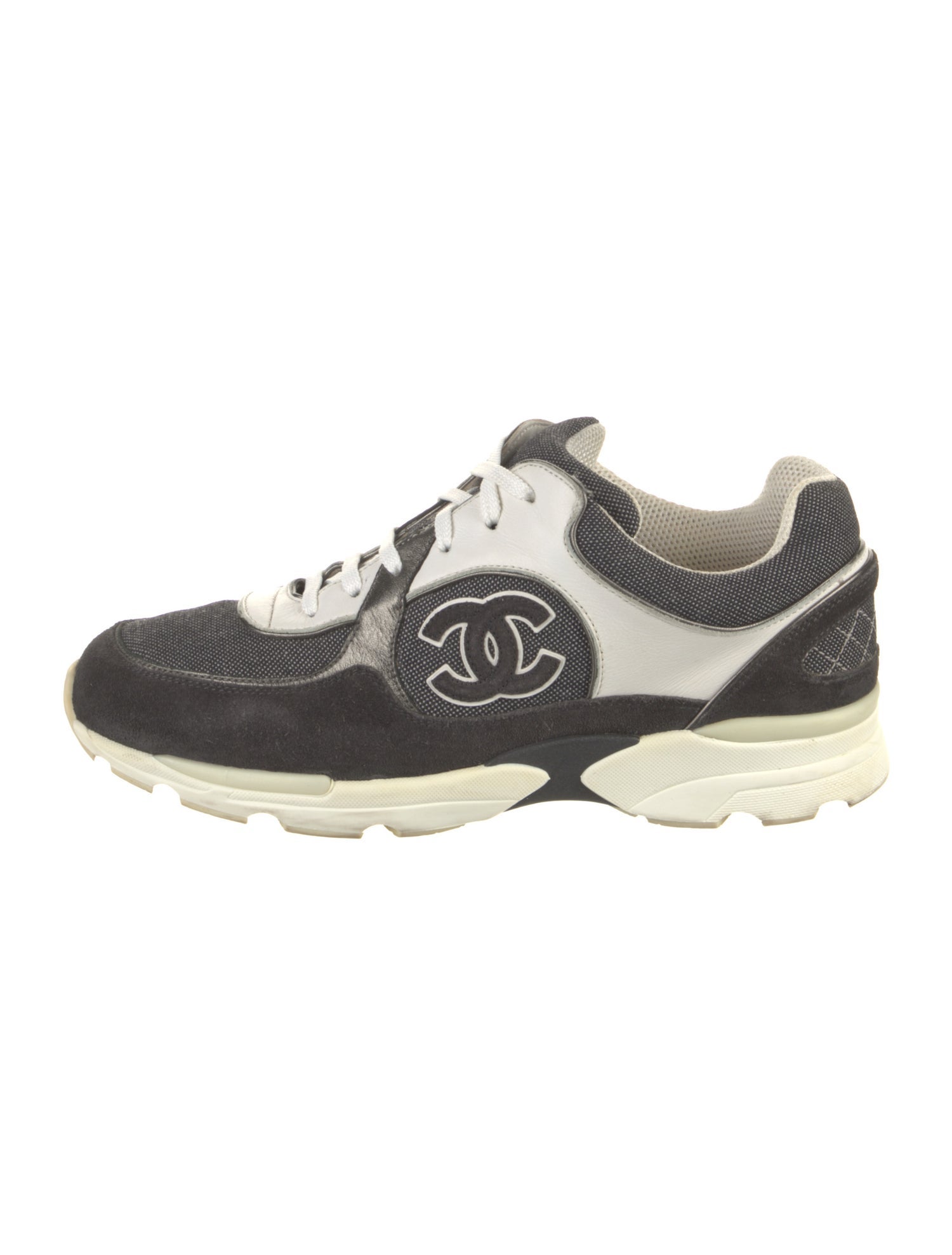 Chanel 2015 Interlocking CC Logo Sneakers