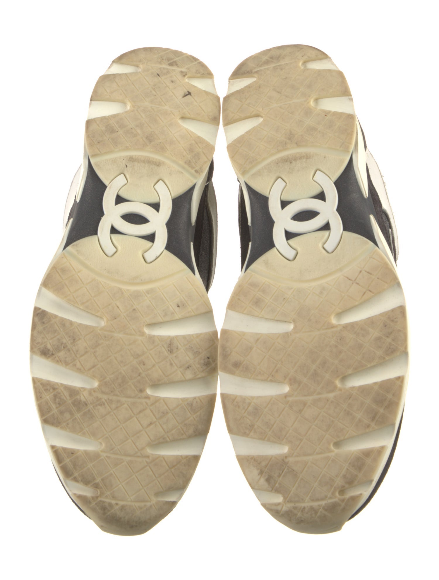 Chanel 2015 Interlocking CC Logo Sneakers