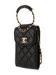 Chanel Vertical In The Loop Phone Holder w/ Chain
