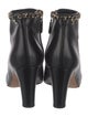 Chanel Interlocking CC Logo Leather Boots