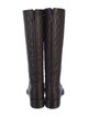 Chanel 2013 Interlocking CC Logo Boots