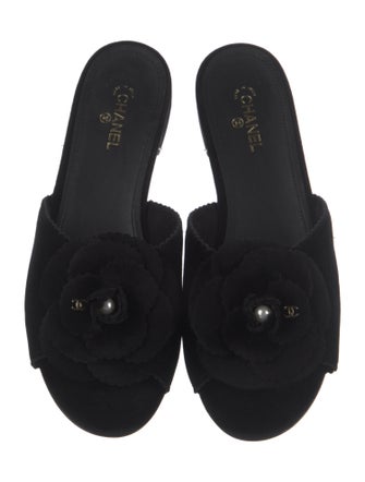 Chanel 2024 Interlocking CC Logo Slides