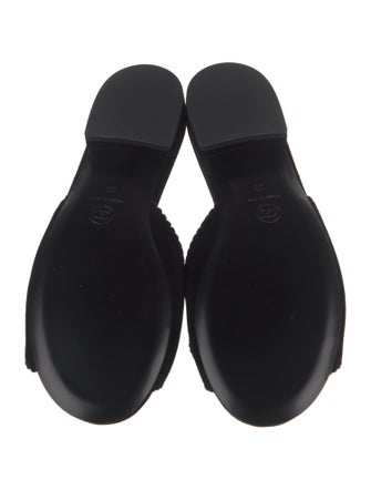 Chanel 2024 Interlocking CC Logo Slides