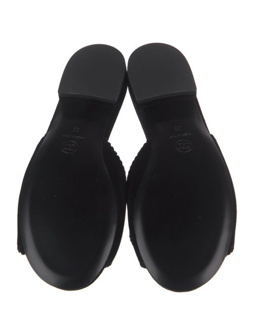 Chanel 2024 Interlocking CC Logo Slides