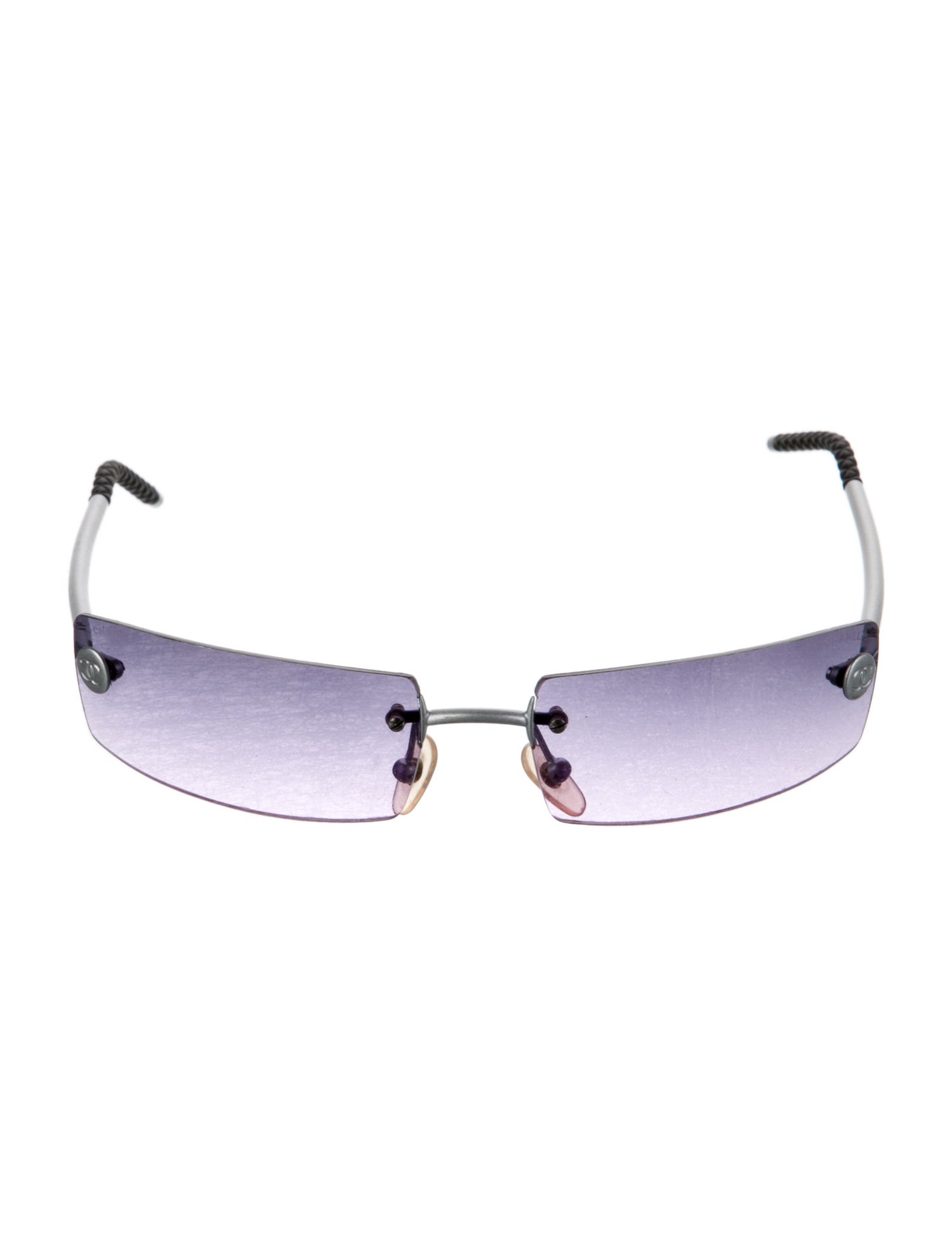 Chanel Vintage CC Square Sunglasses Sunglasses