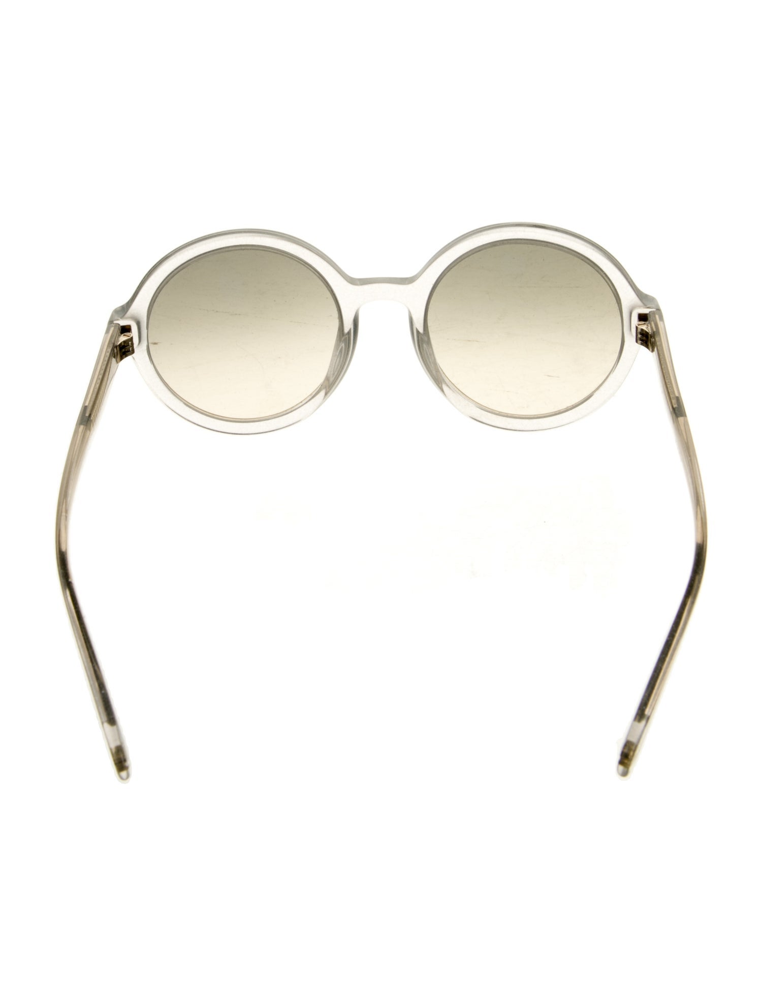 Chanel Interlocking CC Logo Round Sunglasses