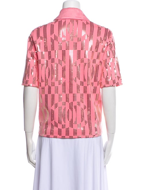 Chanel 2024 Wool Button-Up Top
