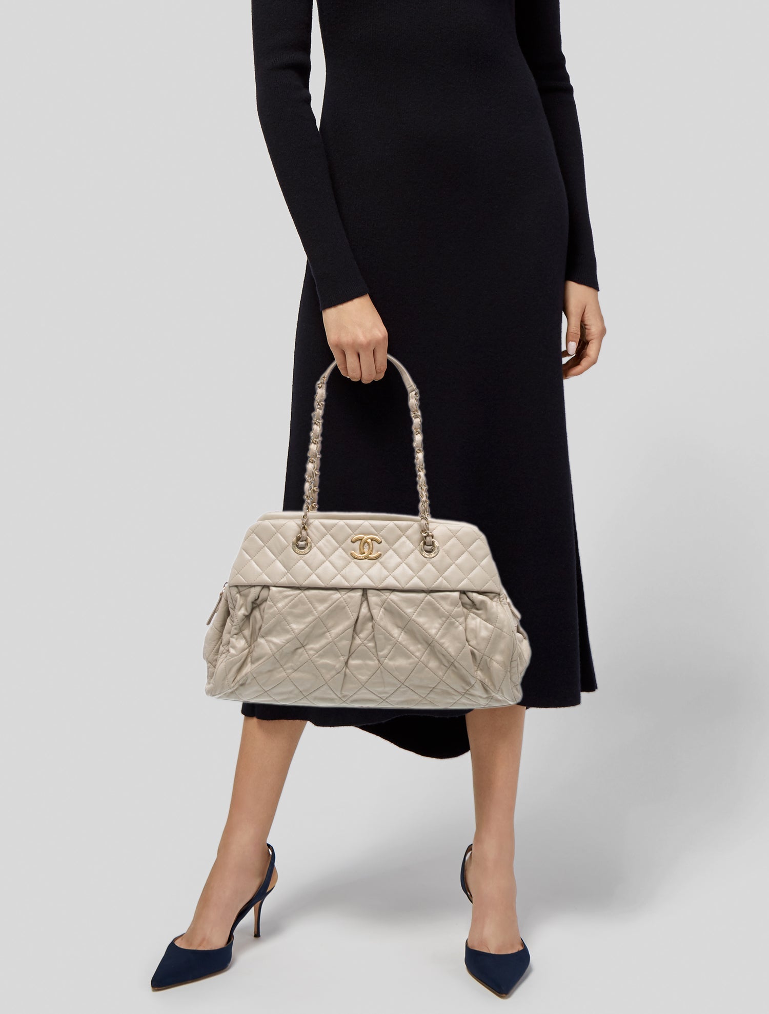 Chanel Chic Quilt Bowling Bag