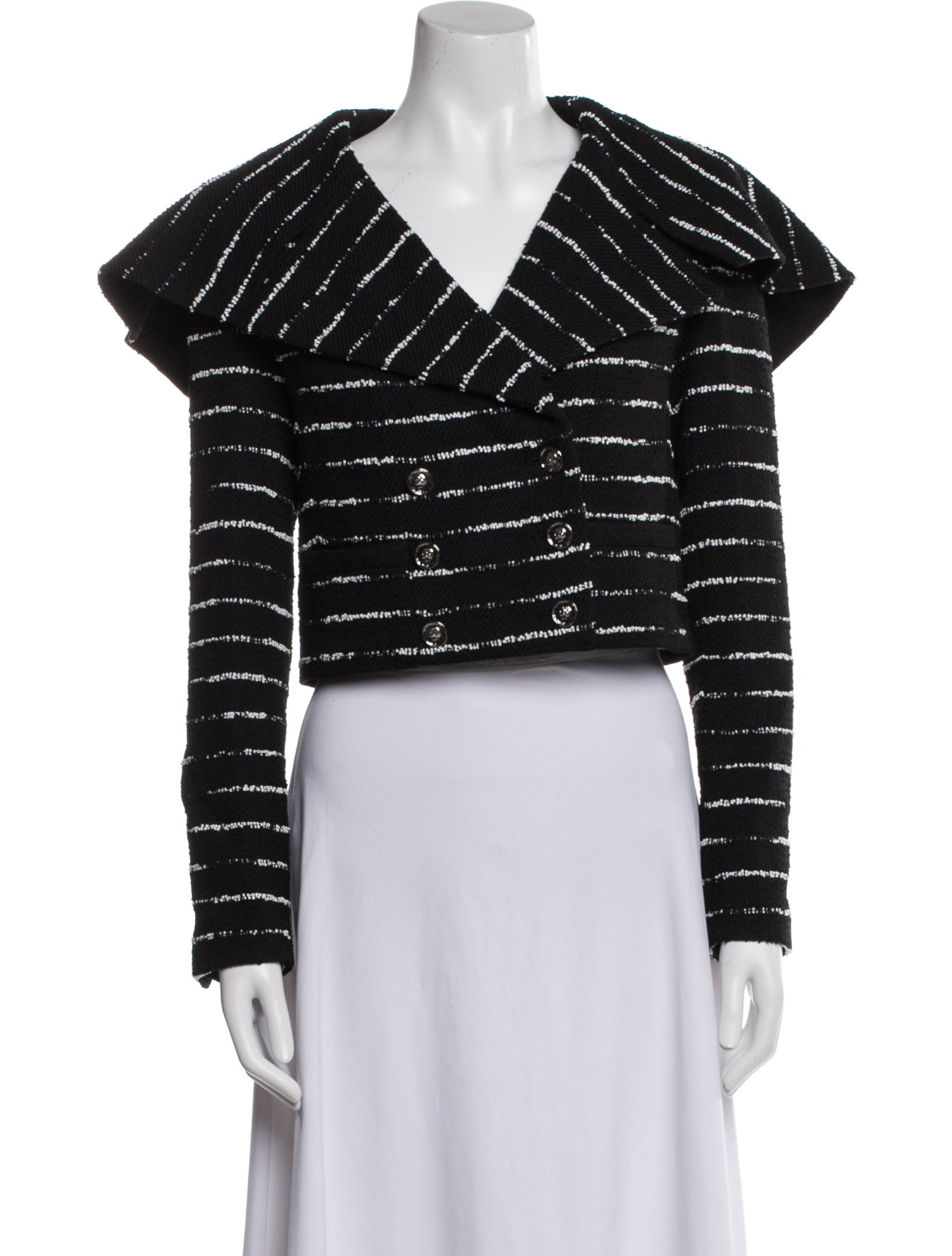 Chanel 2025 Striped Evening Jacket w/ Tags