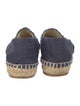 Chanel Interlocking CC Logo Canvas Espadrilles