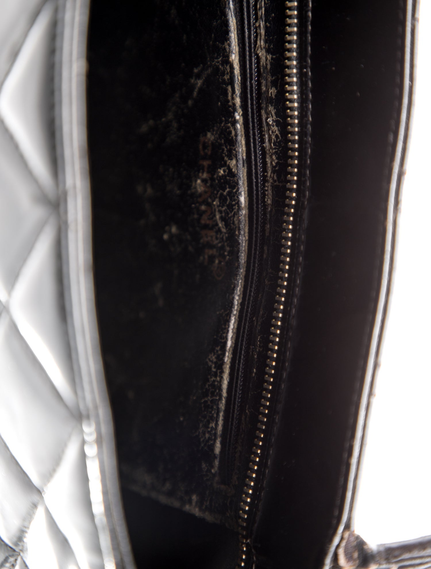 Chanel Patent Medallion Tote