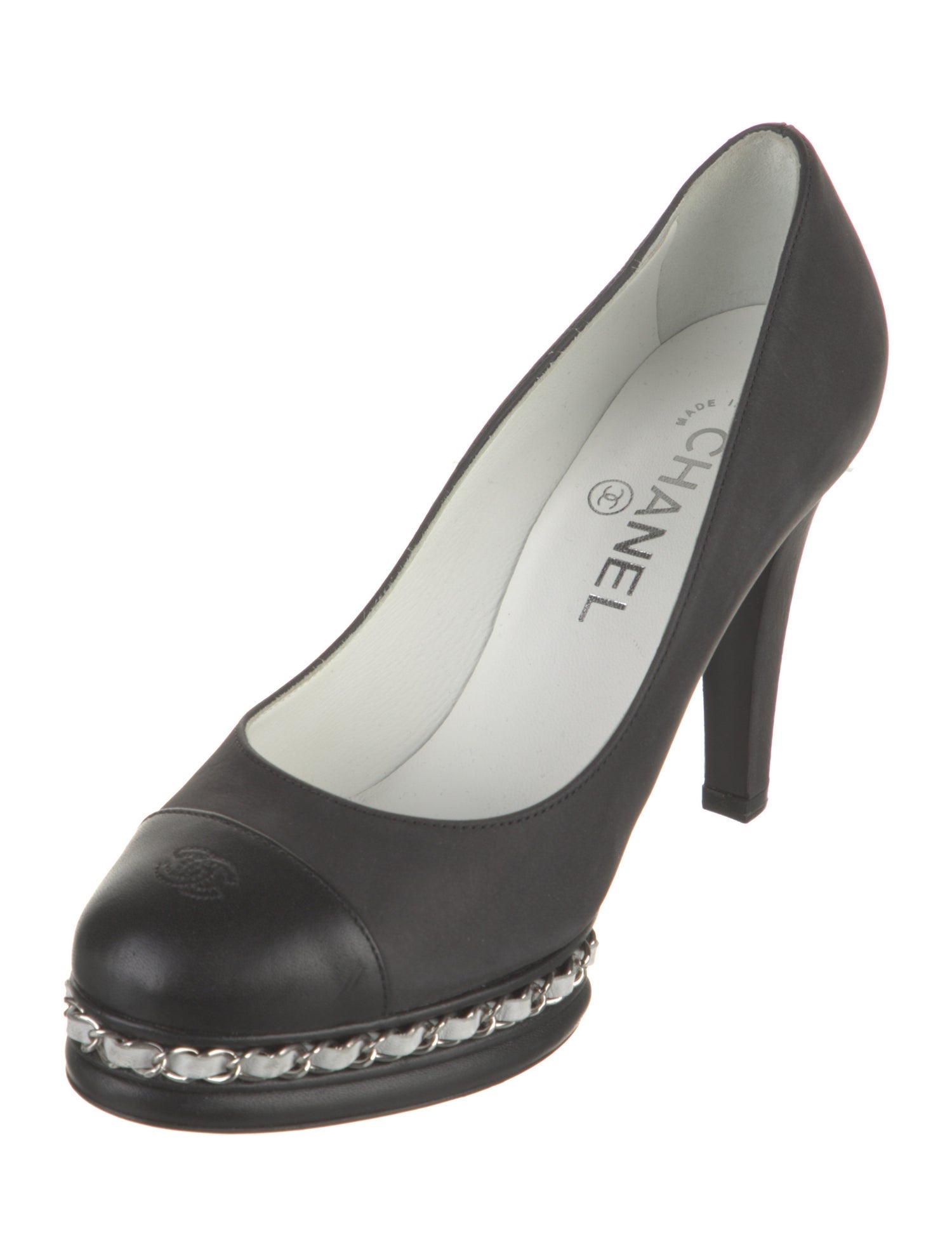 Chanel 2014 Interlocking CC Logo Pumps