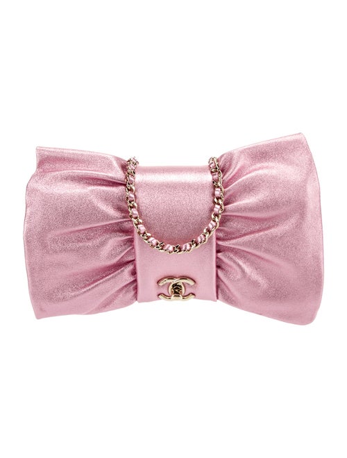 Chanel 2024 Bow Clutch w/ Chain