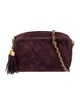 Chanel Suede CC Tassel Camera Bag