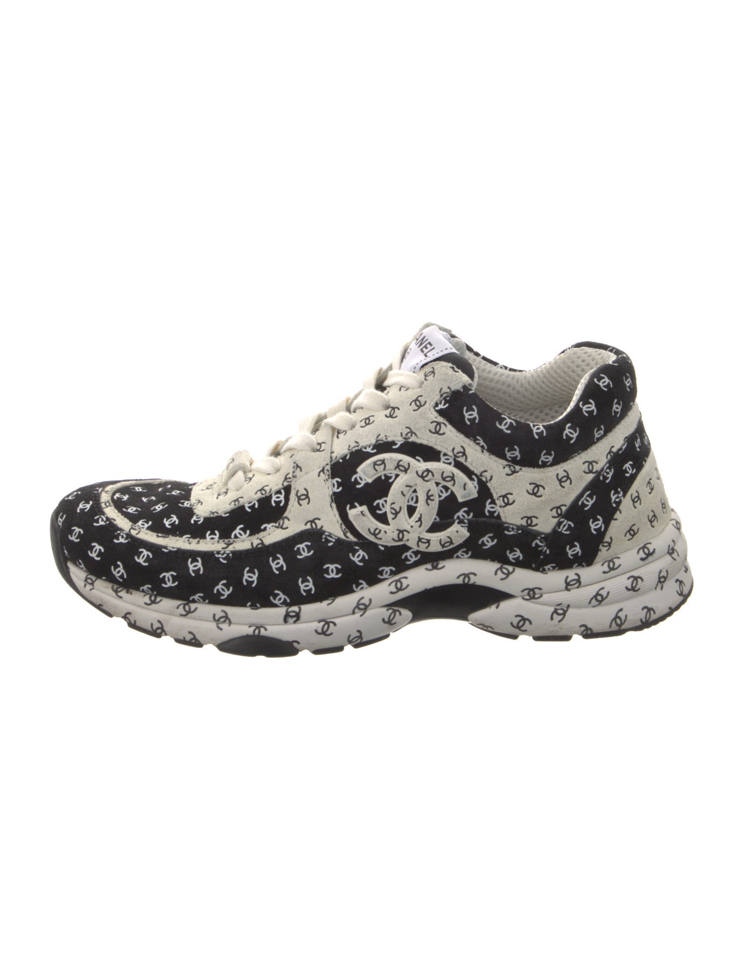 Chanel 2022 Interlocking CC Logo Sneakers