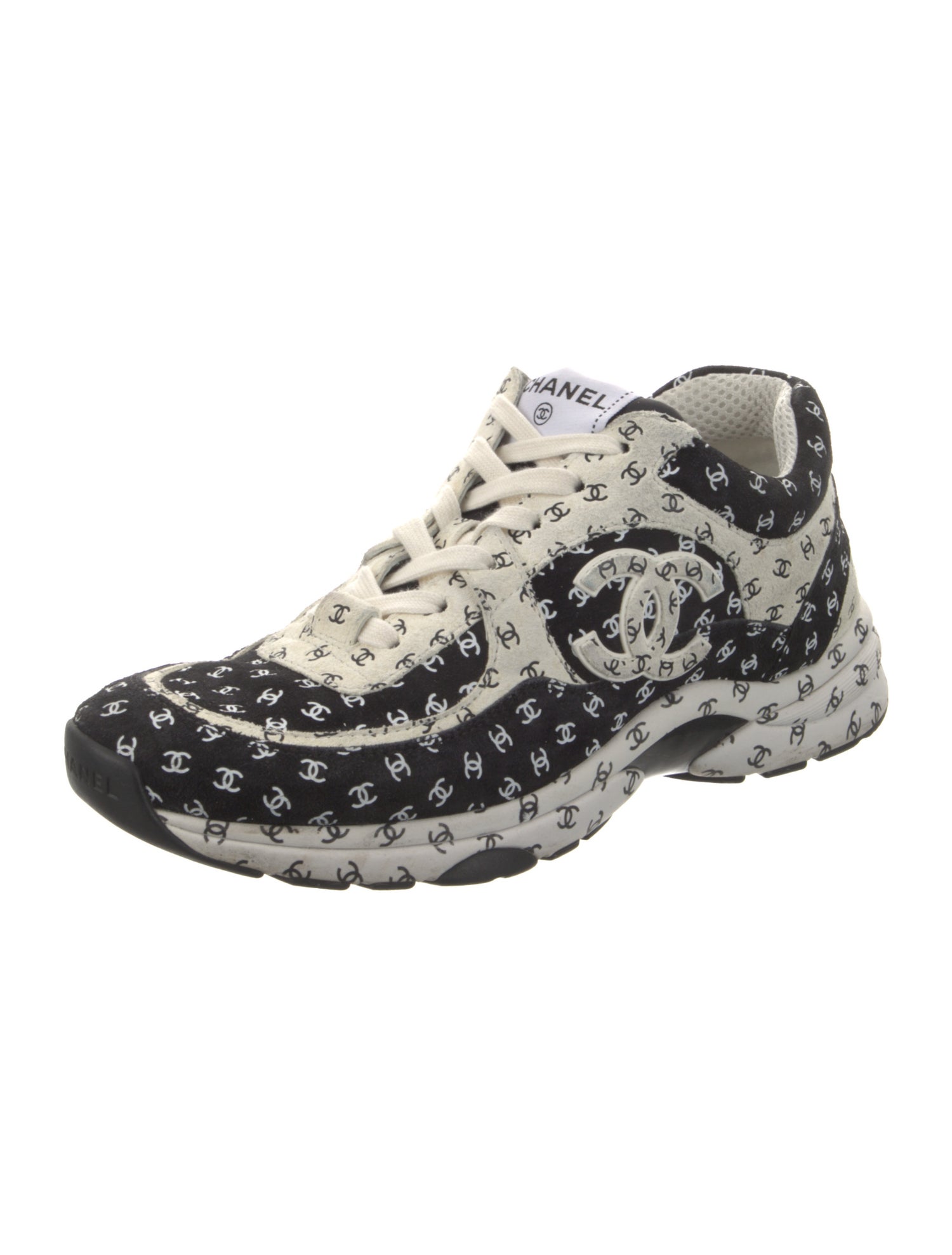 Chanel 2022 Interlocking CC Logo Sneakers
