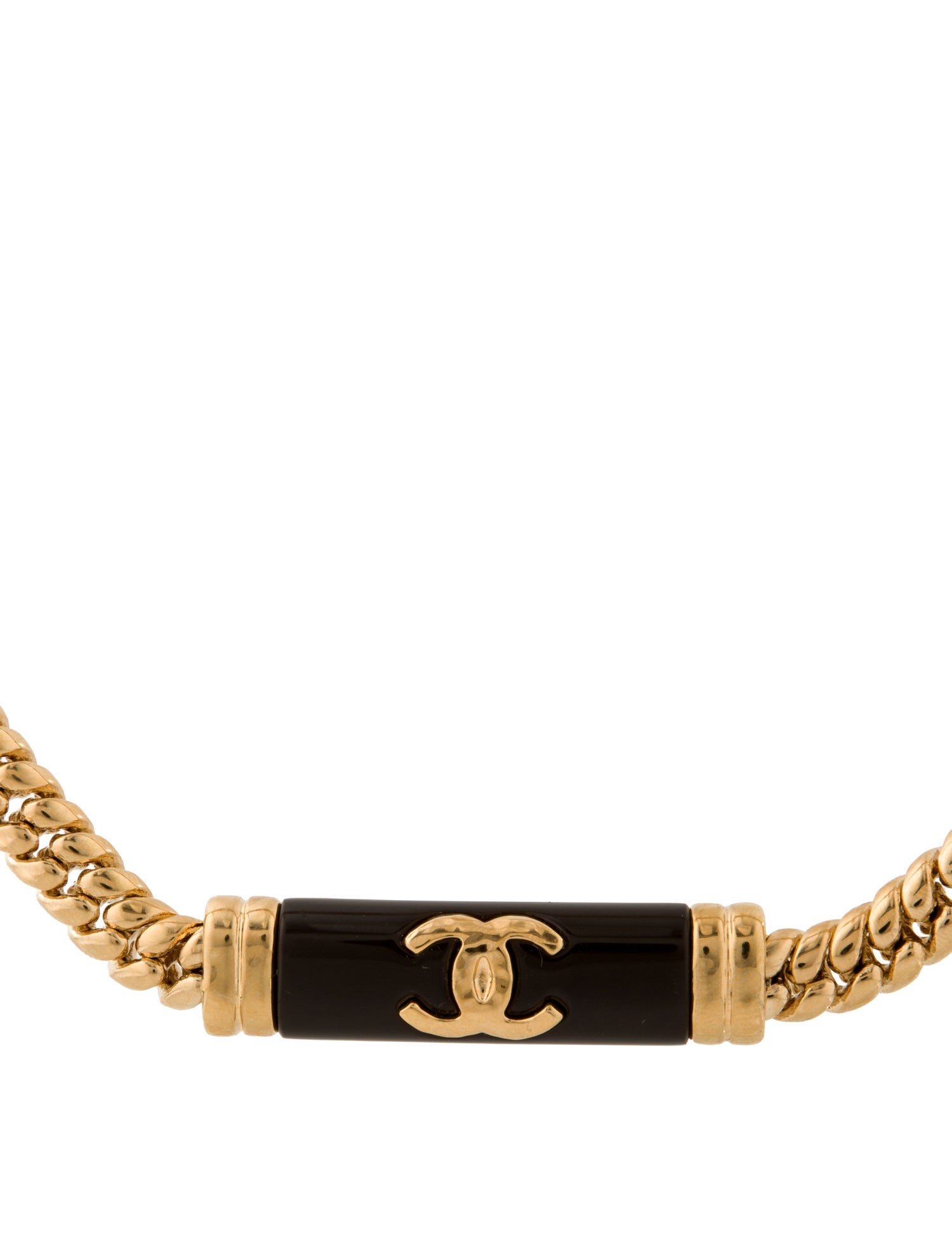 Chanel 2023 Resin CC Choker Necklace