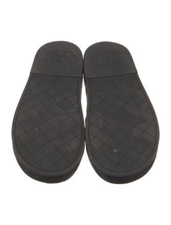 Chanel 2021 Interlocking CC Logo Slides
