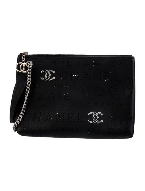 Chanel Eyelet Clutch