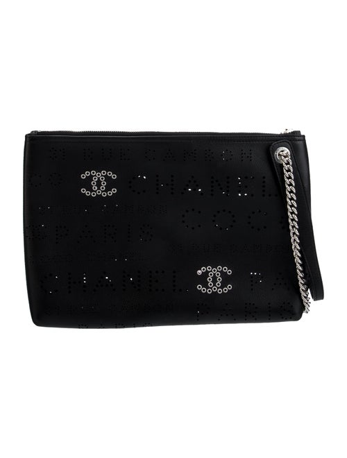 Chanel Eyelet Clutch