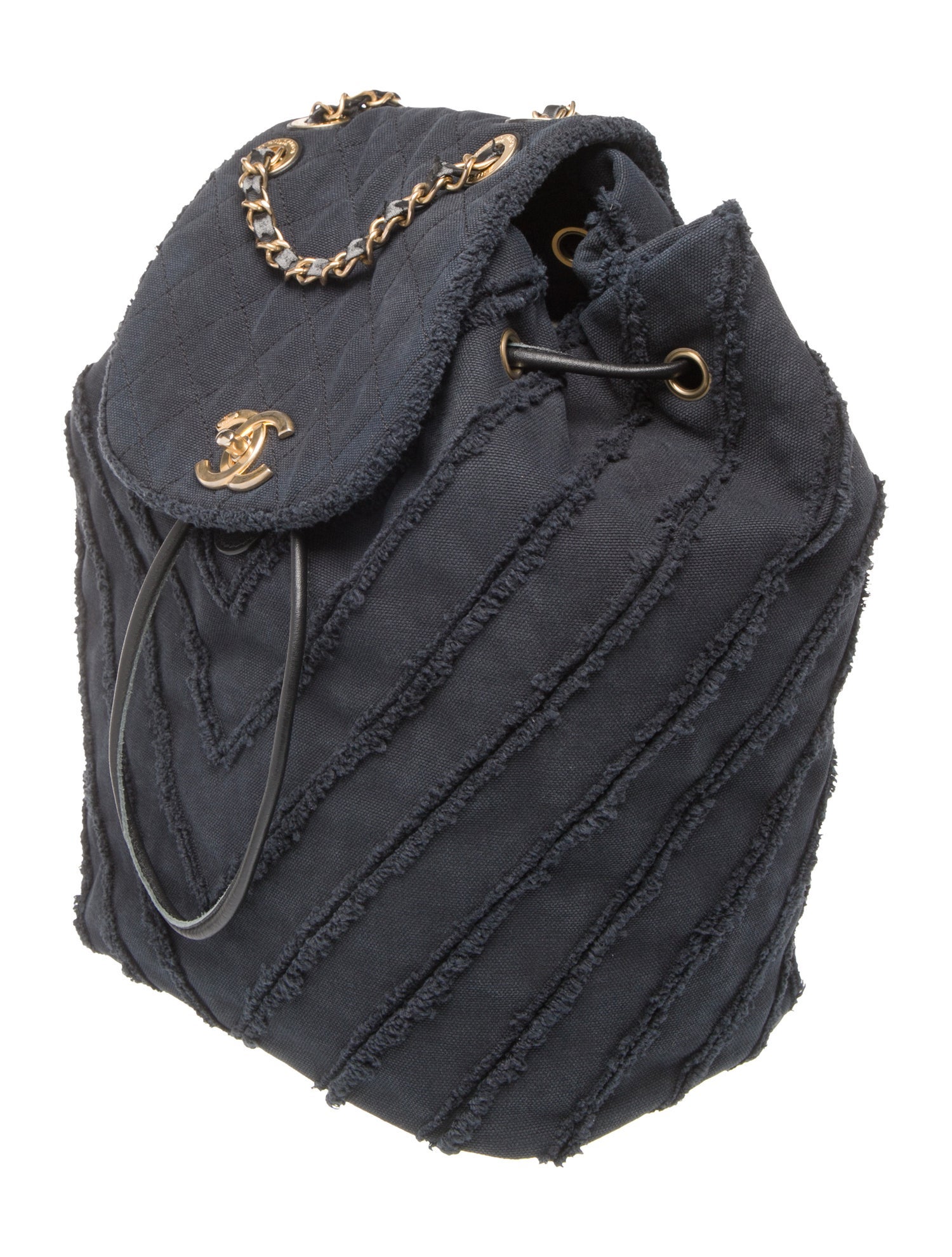 Chanel Paris-Cuba Canvas Twist Backpack