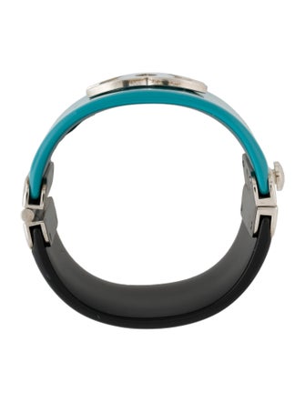 Chanel Resin CC Hinged Bangle