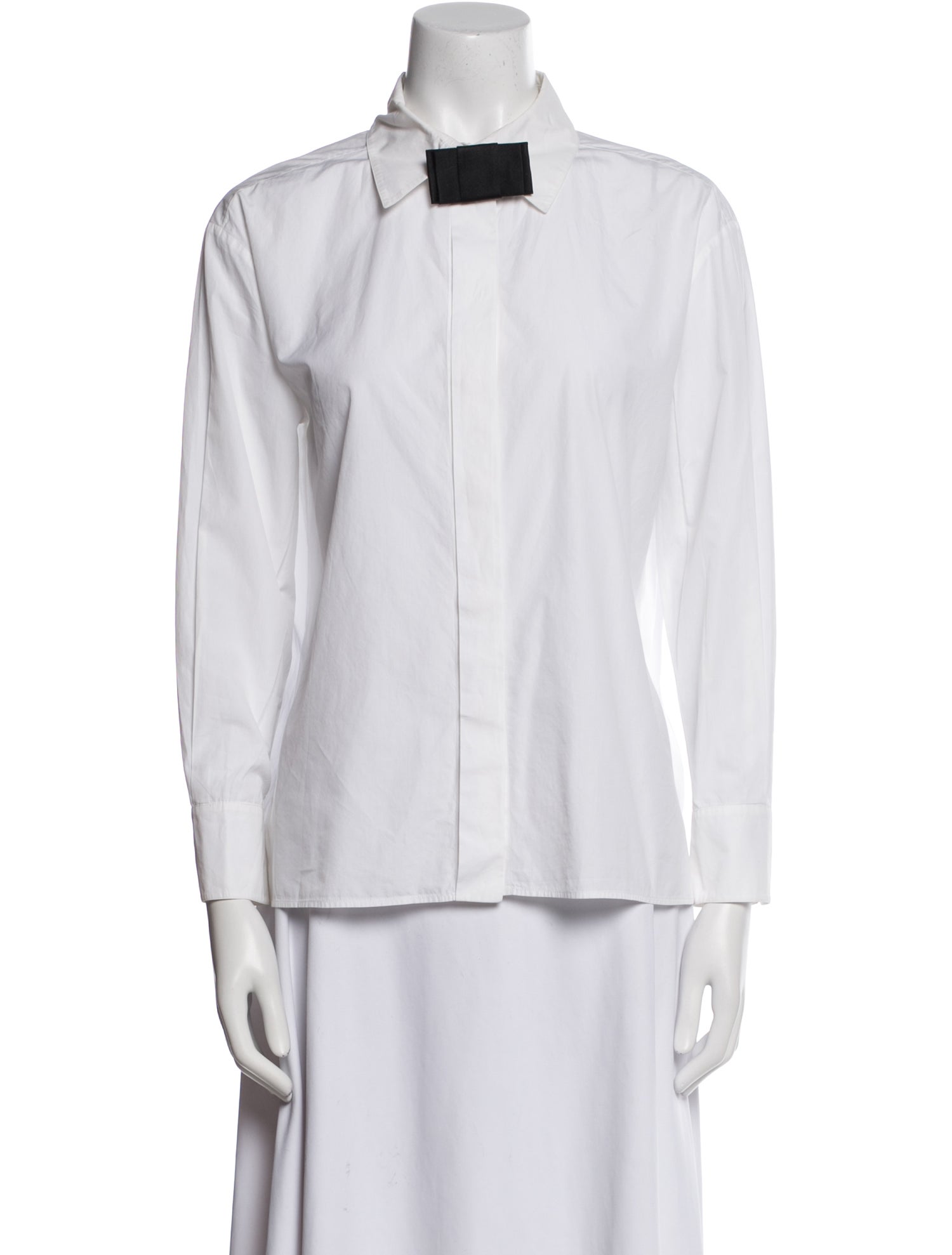 Chanel 2013 Long Sleeve Button-Up Top