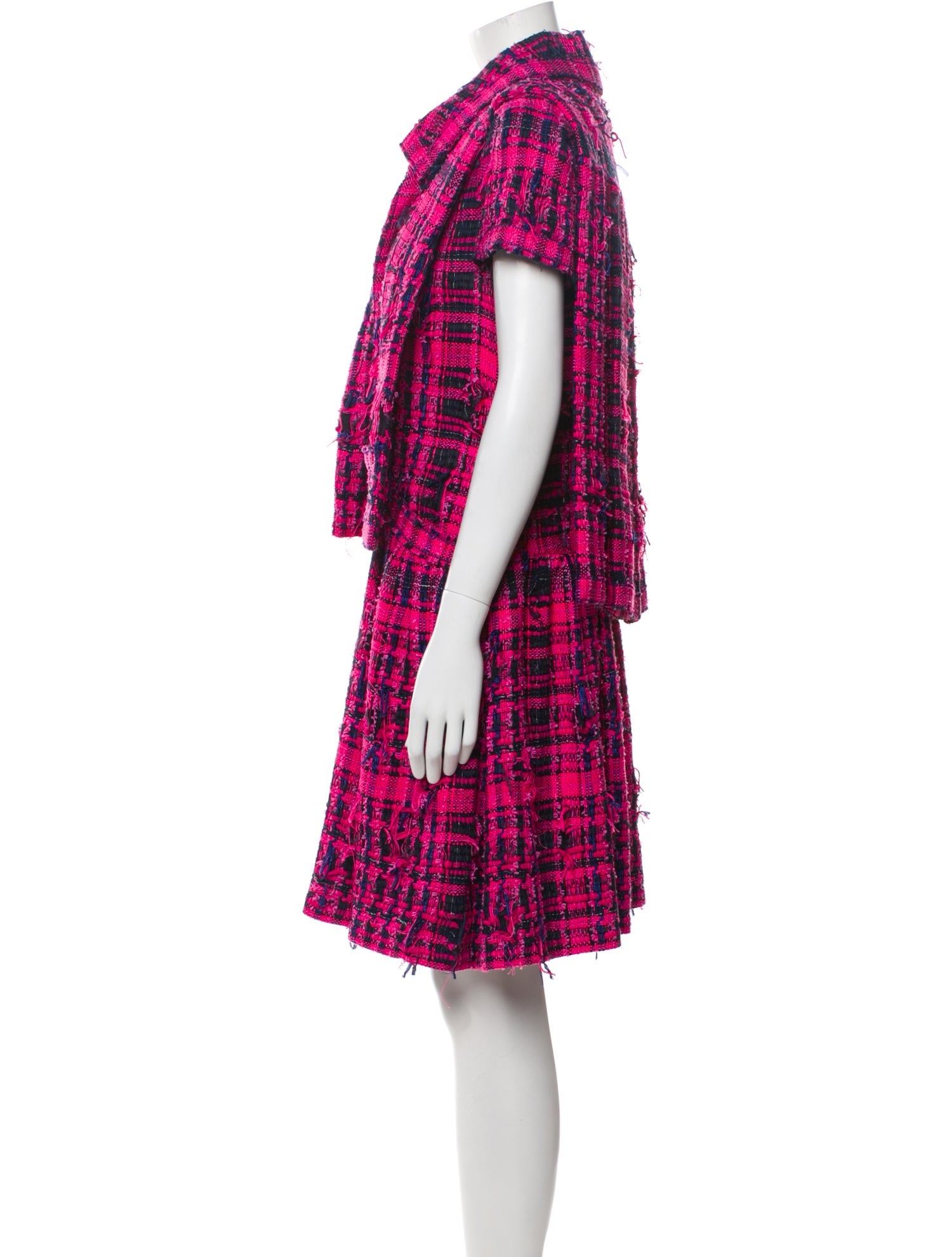 Chanel 2014 Tweed Pattern Dress Set