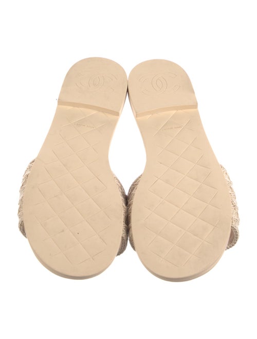 Chanel 2025 Interlocking CC Logo Flats