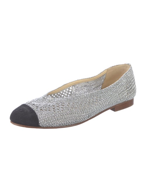 Chanel Interlocking CC Logo Flats